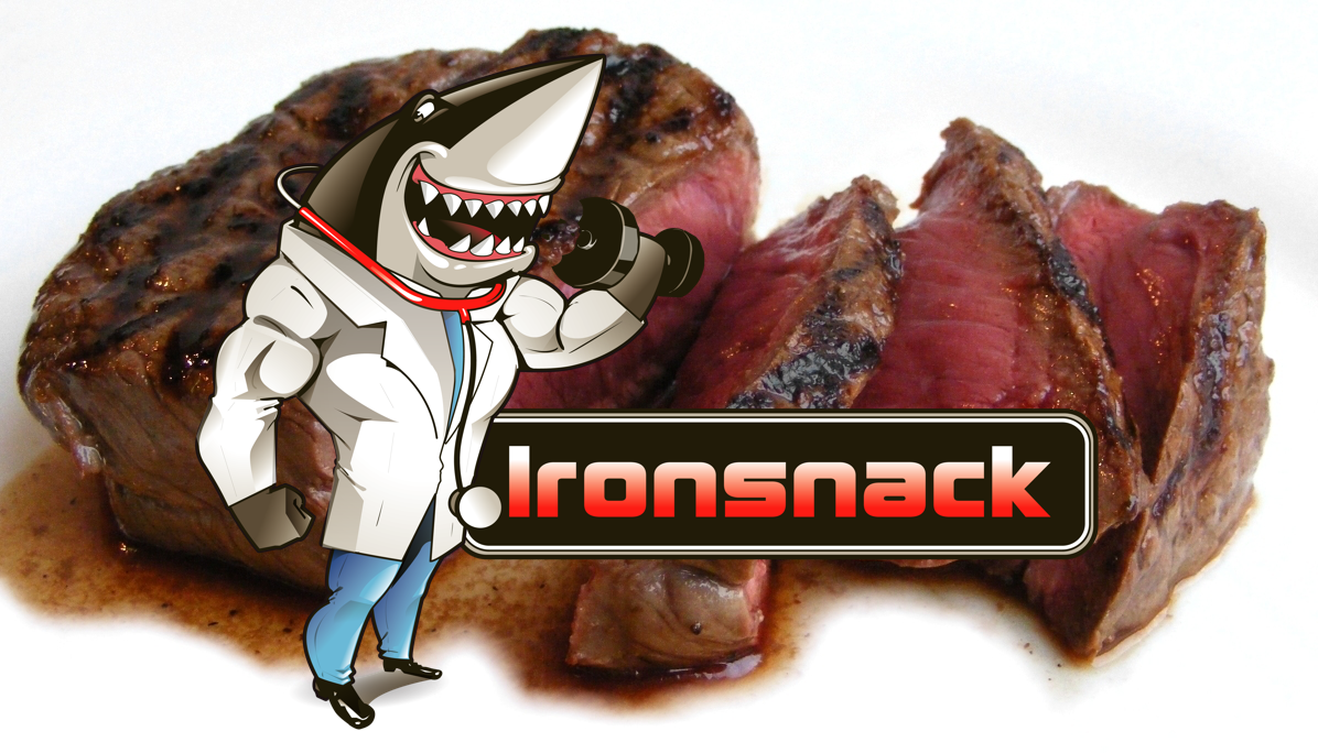 Amino acid supplementation steak ironsnack shark